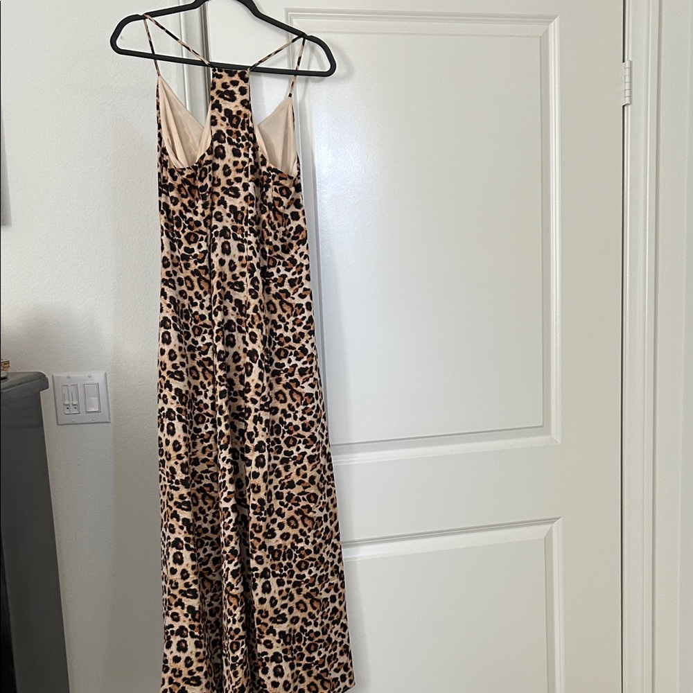 Leopard Print Maxi Dress - Picture 4 of 6